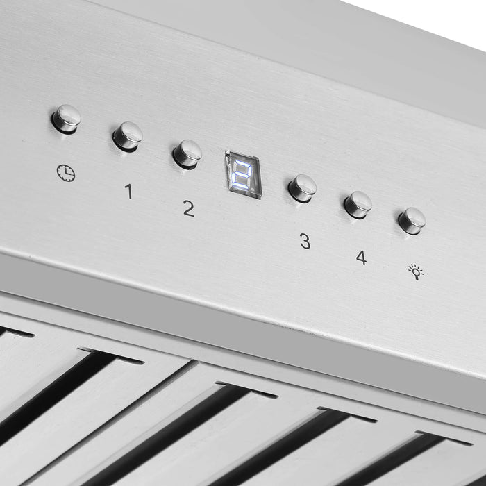 FORNO - Orvieto 48-Inch Wall Mount Range Hood in Stainless Steel FORNO - Orvieto 48-Inch Wall Mount Range Hood in Stainless Steel
