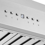 FORNO - Orvieto 48-Inch Wall Mount Range Hood in Stainless Steel FORNO - Orvieto 48-Inch Wall Mount Range Hood in Stainless Steel