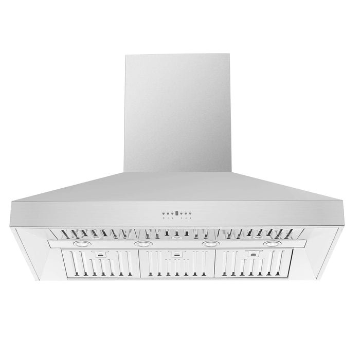 FORNO - Orvieto 48-Inch Wall Mount Range Hood in Stainless Steel FORNO - Orvieto 48-Inch Wall Mount Range Hood in Stainless Steel