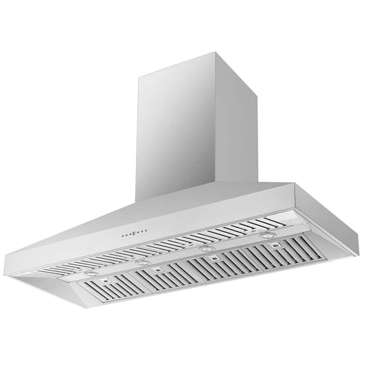 FORNO -  Orvieto 60-Inch Wall Mount Range Hood in Stainless Steel