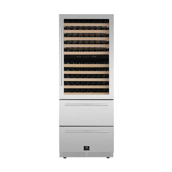 FORNO - Forno Celano 30" Dual Zone Wine Cellar & Beverage Cooler, 21.3 cu.ft. | FWCDR6697-30S FORNO - Forno Celano 30" Dual Zone Wine Cellar & Beverage Cooler, 21.3 cu.ft. | FWCDR6697-30S