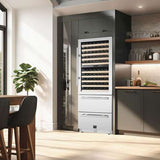 FORNO - Forno Celano 30" Dual Zone Wine Cellar & Beverage Cooler, 21.3 cu.ft. | FWCDR6697-30S FORNO - Forno Celano 30" Dual Zone Wine Cellar & Beverage Cooler, 21.3 cu.ft. | FWCDR6697-30S