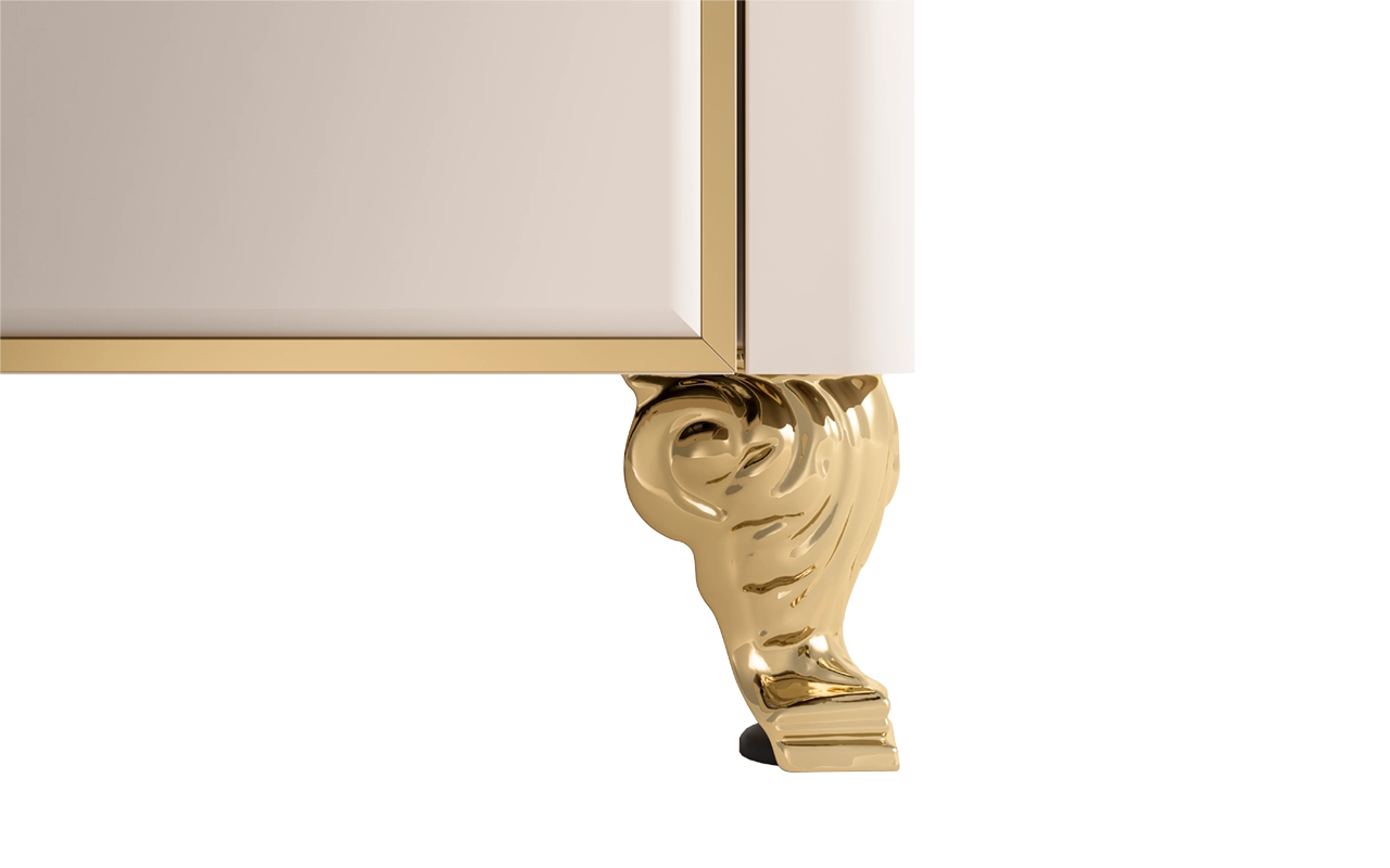 ILVE - Brass Decorative Scroll Feet ILVE - Brass Decorative Scroll Feet