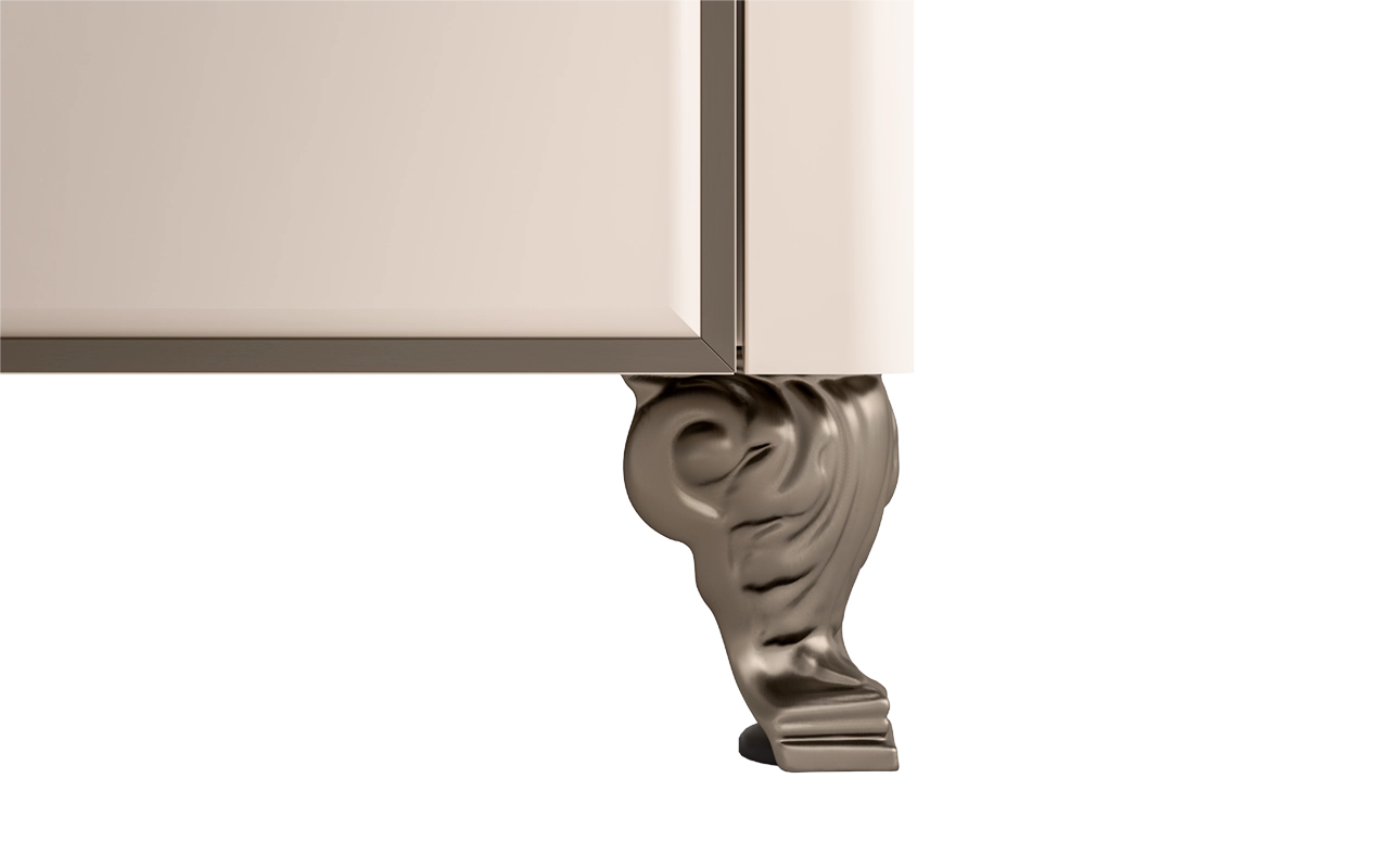 ILVE - Burnished Decorative Scroll Feet ILVE - Burnished Decorative Scroll Feet