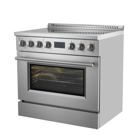 Forno - 36" Forno Torino 36 Inch Induction Range with True Convection and Air Fry
