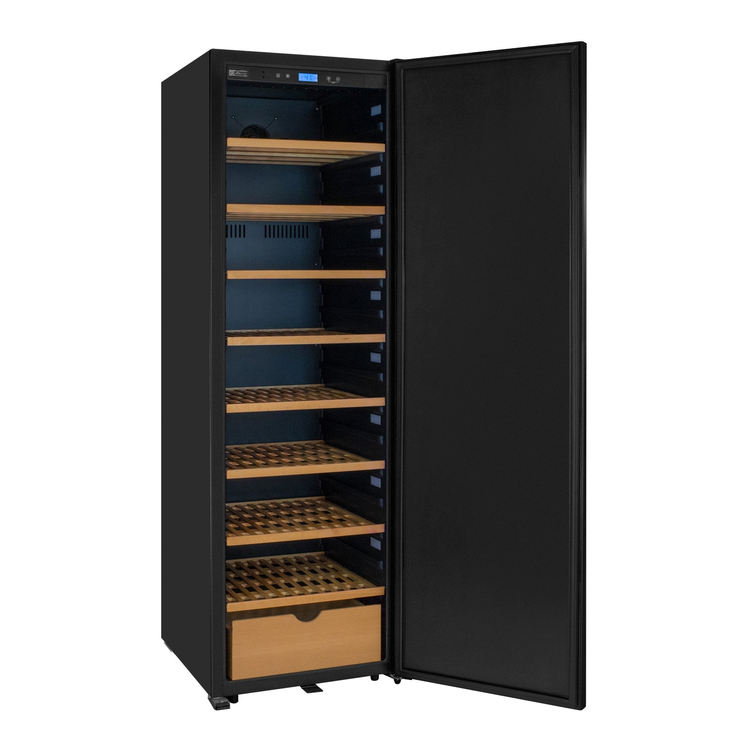 Allavino - 76.5" Tall Single Zone Wine Vault with Solid Black Allavino - 76.5" Tall Single Zone Wine Vault with Solid Black
