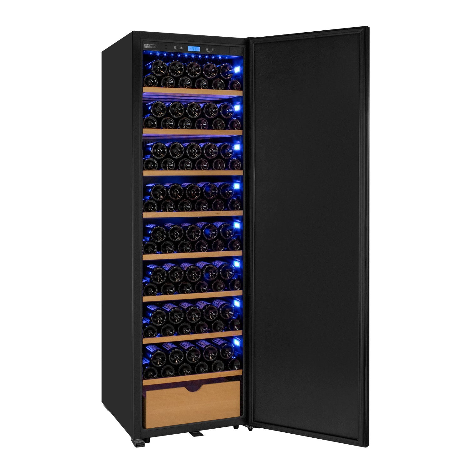 Allavino - 76.5" Tall Single Zone Wine Vault with Solid Black Allavino - 76.5" Tall Single Zone Wine Vault with Solid Black
