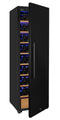 Allavino - 76.5" Tall Single Zone Wine Vault with Solid Black