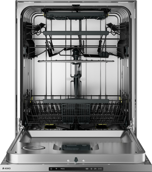 ASKO - 24 Inch Fully-Integrated Built-In Dishwasher, 16 Place Settings, 9 Wash Cycles, 42 dBA Noise Level, 3 Racks, 3 Spray Arms, 9 Spray Zones, XL Tub - DBI564IS