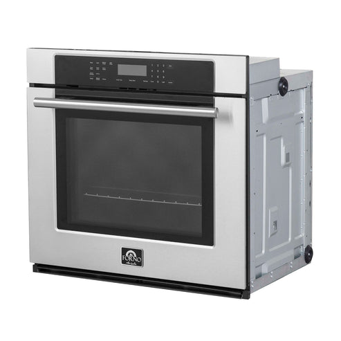 FORNO - Villarosa 30-Inch Convection Electric Wall Oven in Stainless Steel - FBOEL1358-30 FORNO - Villarosa 30-Inch Convection Electric Wall Oven in Stainless Steel - FBOEL1358-30