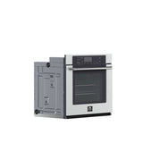 FORNO - Villarosa 30-Inch Convection Electric Wall Oven in Stainless Steel - FBOEL1358-30 FORNO - Villarosa 30-Inch Convection Electric Wall Oven in Stainless Steel - FBOEL1358-30