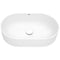 Ruvati - 23-inch Matte White epiStone Solid Surface Modern Bathroom Vessel Sink – RVB2550WH