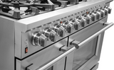 Forno - Massimo 48" Freestanding Dual Fuel Range - FFSGS6125-48 Forno - Massimo 48" Freestanding Dual Fuel Range - FFSGS6125-48