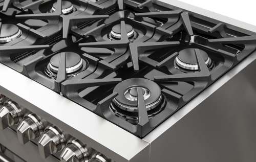 Forno - Massimo 48" Freestanding Dual Fuel Range - FFSGS6125-48