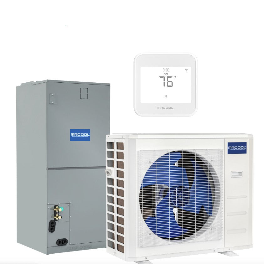 MRCOOL - VersaPro 2nd Gen 60K BTU 5 Ton 15.2 SEER2 Central Ducted Heat Pump Split System - MVP-60-HP-230A00-O MRCOOL - VersaPro 2nd Gen 60K BTU 5 Ton 15.2 SEER2 Central Ducted Heat Pump Split System - MVP-60-HP-230A00-O