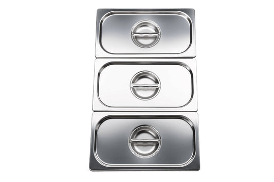 ILVE - 3 Stainless Steel Bain Marie Basins