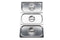 ILVE - 3 Stainless Steel Bain Marie Basins