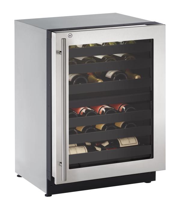U-Line - 24" 2000 Series Dual-Zone Wine Refrigerator - 2224ZWC U-Line - 24" 2000 Series Dual-Zone Wine Refrigerator - 2224ZWC