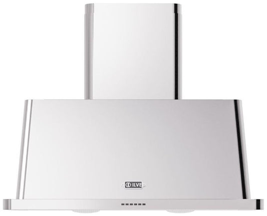 ILVE - Majestic 40 Inch Wall Mount Convertible Range Hood - 600 CFM