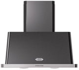 ILVE - Majestic 36 Inch Wall Mount Convertible Range Hood - 600 CFM ILVE - Majestic 36 Inch Wall Mount Convertible Range Hood - 600 CFM
