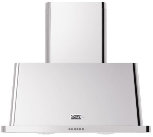 ILVE - Majestic 36 Inch Wall Mount Convertible Range Hood - 600 CFM