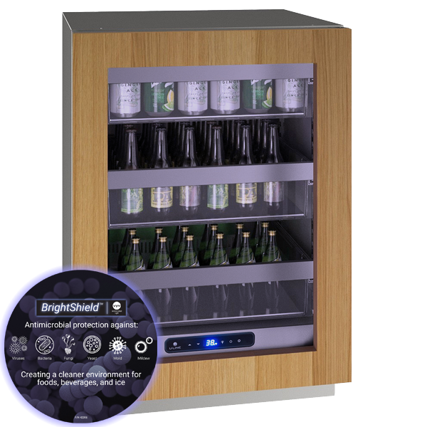 U-Line - 24" 5 Class Slide & Secure™ Refrigerator - HRE524 U-Line - 24" 5 Class Slide & Secure™ Refrigerator - HRE524