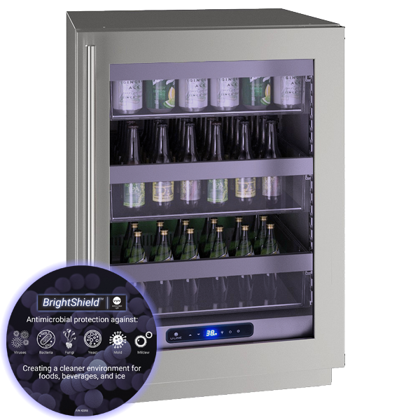 U-Line - 24" 5 Class Slide & Secure™ Refrigerator - HRE524 U-Line - 24" 5 Class Slide & Secure™ Refrigerator - HRE524