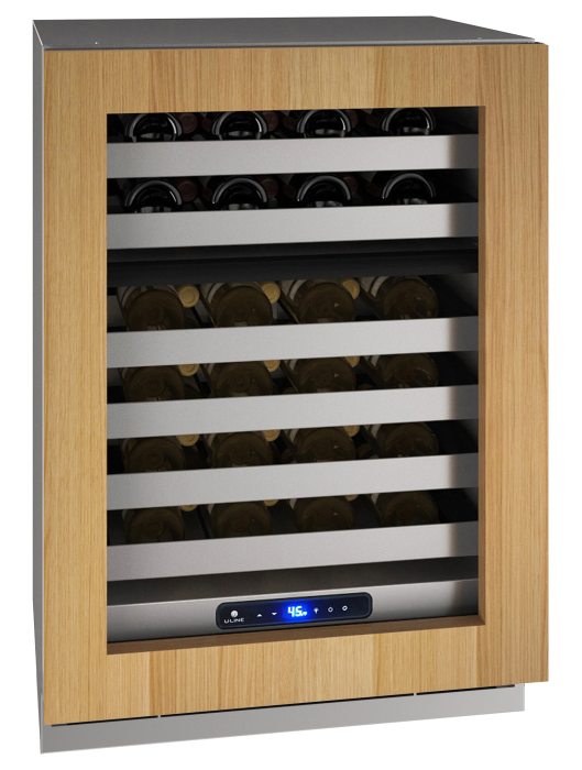 U-Line - 24" 5 Class Dual-Zone Wine Refrigerator - HWD524 U-Line - 24" 5 Class Dual-Zone Wine Refrigerator - HWD524