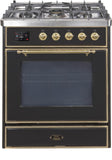 ILVE - 30" Magestic II Series Freestanding Dual Fuel Range - Glass Door(s)- Natural Gas ILVE - 30" Magestic II Series Freestanding Dual Fuel Range - Glass Door(s)- Natural Gas