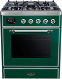 ILVE - 30" Magestic II Series Freestanding Dual Fuel Range - Glass Door(s)- Natural Gas ILVE - 30" Magestic II Series Freestanding Dual Fuel Range - Glass Door(s)- Natural Gas
