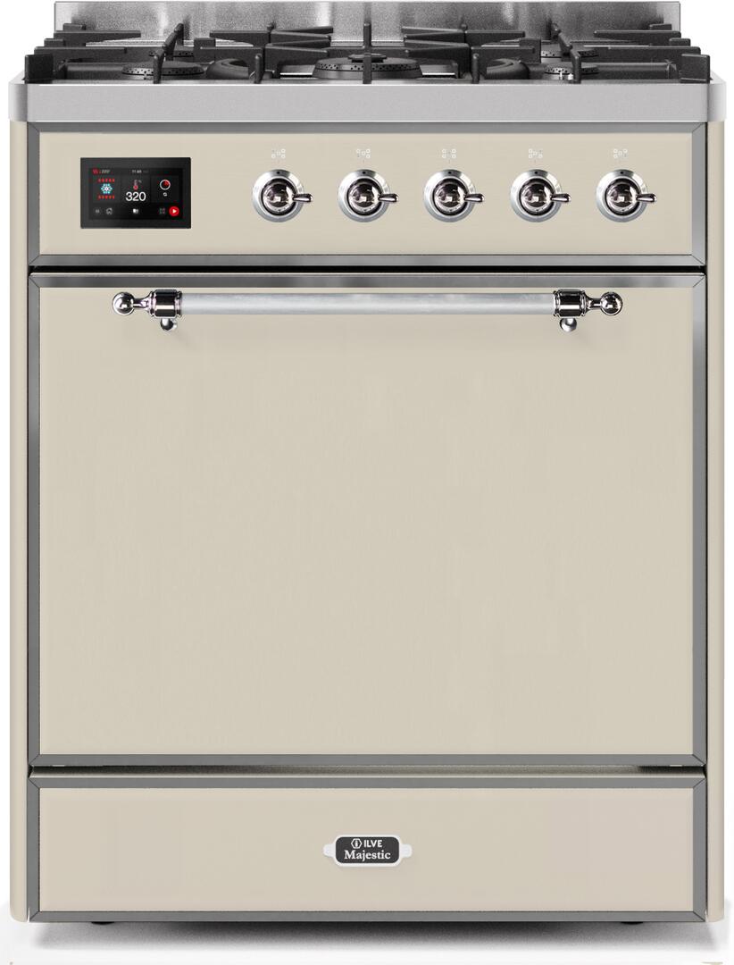 ILVE - 30" Magestic II Series Freestanding Dual Fuel Range - Solid Door(s)- Natural Gas ILVE - 30" Magestic II Series Freestanding Dual Fuel Range - Solid Door(s)- Natural Gas