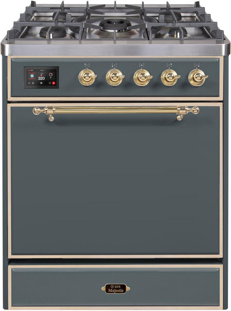 ILVE - 30" Magestic II Series Freestanding Dual Fuel Range - Solid Door(s)- Natural Gas ILVE - 30" Magestic II Series Freestanding Dual Fuel Range - Solid Door(s)- Natural Gas