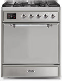 ILVE - 30" Magestic II Series Freestanding Dual Fuel Range - Solid Door(s)- Natural Gas ILVE - 30" Magestic II Series Freestanding Dual Fuel Range - Solid Door(s)- Natural Gas
