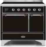ILVE - 40" Magestic II Series Freestanding Electric Induction Range - Double Oven - Solid Door(s) - Warming Drawer ILVE - 40" Magestic II Series Freestanding Electric Induction Range - Double Oven - Solid Door(s) - Warming Drawer