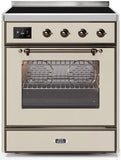 ILVE - 30" Magestic II Series Freestanding Electric Induction Range - Glass Door(s) ILVE - 30" Magestic II Series Freestanding Electric Induction Range - Glass Door(s)
