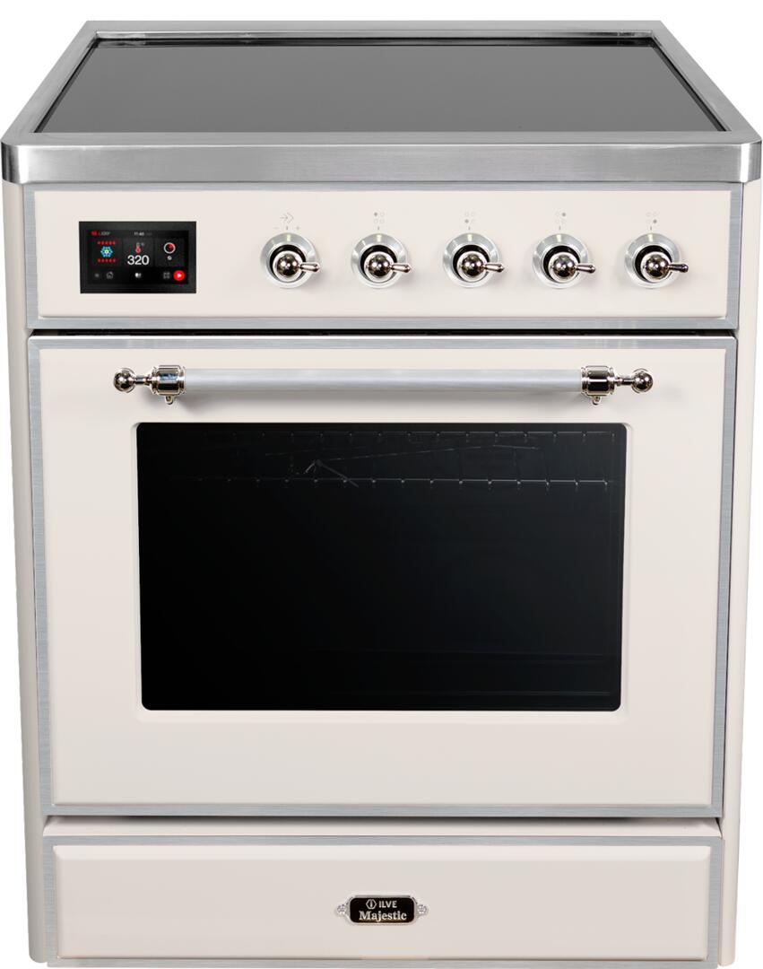 ILVE - 30" Magestic II Series Freestanding Electric Induction Range - Glass Door(s) ILVE - 30" Magestic II Series Freestanding Electric Induction Range - Glass Door(s)