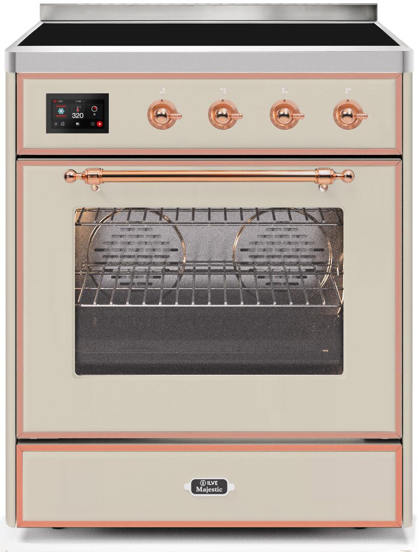 ILVE - 30" Magestic II Series Freestanding Electric Induction Range - Glass Door(s) ILVE - 30" Magestic II Series Freestanding Electric Induction Range - Glass Door(s)