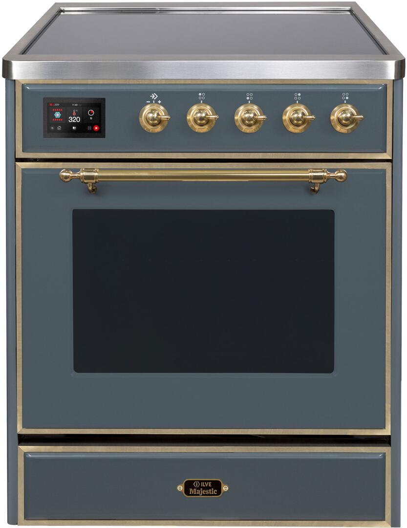 ILVE - 30" Magestic II Series Freestanding Electric Induction Range - Glass Door(s) ILVE - 30" Magestic II Series Freestanding Electric Induction Range - Glass Door(s)
