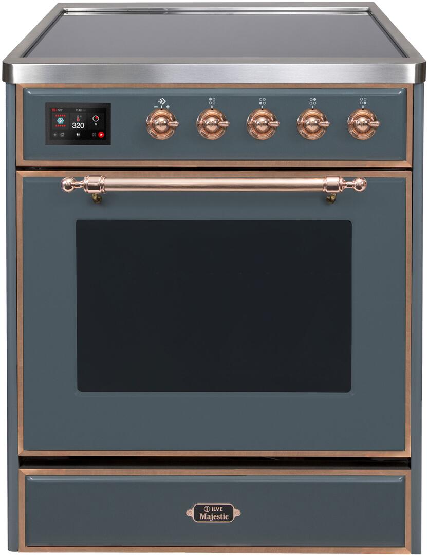 ILVE - 30" Magestic II Series Freestanding Electric Induction Range - Glass Door(s) ILVE - 30" Magestic II Series Freestanding Electric Induction Range - Glass Door(s)
