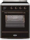 ILVE - 30" Magestic II Series Freestanding Electric Induction Range - Glass Door(s) ILVE - 30" Magestic II Series Freestanding Electric Induction Range - Glass Door(s)