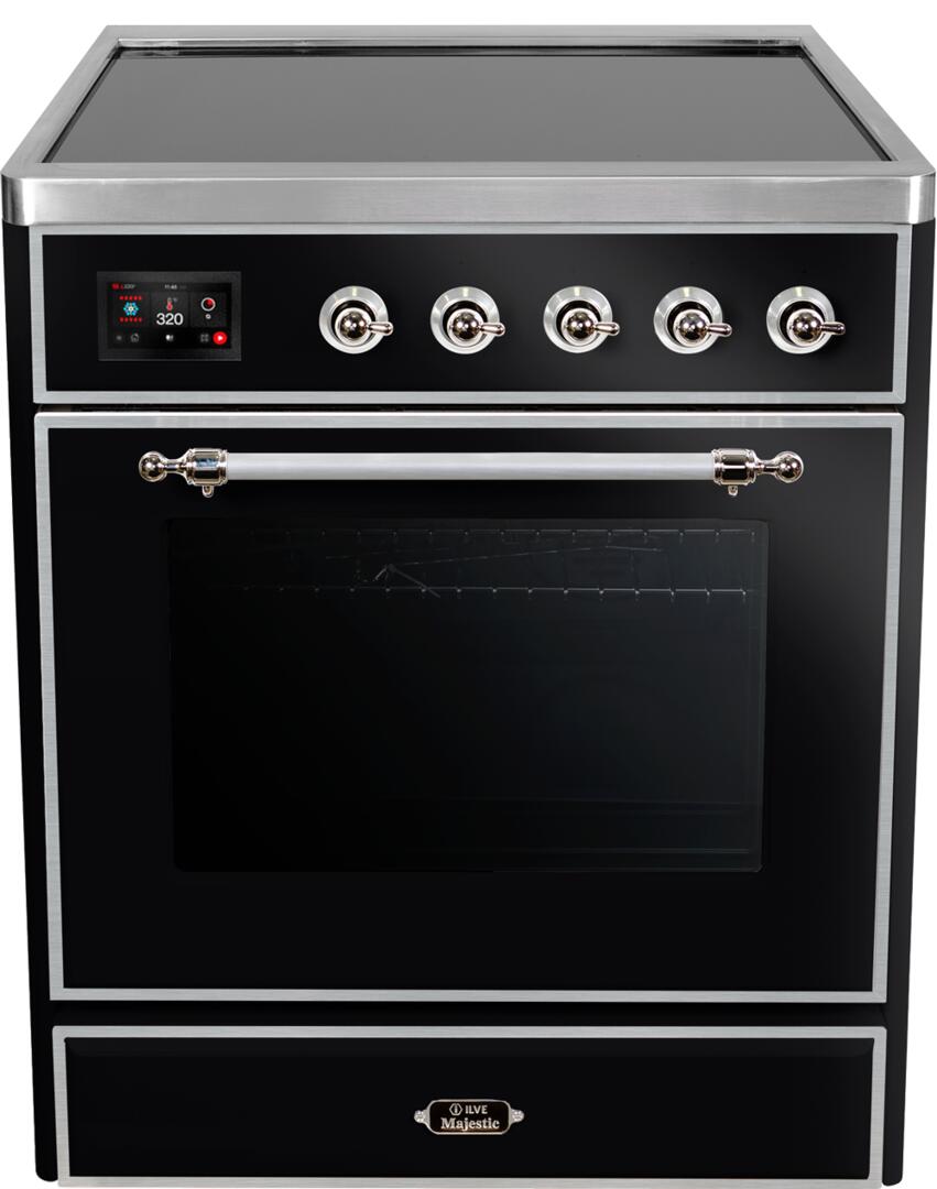 ILVE - 30" Magestic II Series Freestanding Electric Induction Range - Glass Door(s) ILVE - 30" Magestic II Series Freestanding Electric Induction Range - Glass Door(s)