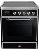 ILVE - 30" Magestic II Series Freestanding Electric Induction Range - Glass Door(s) ILVE - 30" Magestic II Series Freestanding Electric Induction Range - Glass Door(s)