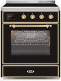 ILVE - 30" Magestic II Series Freestanding Electric Induction Range - Glass Door(s) ILVE - 30" Magestic II Series Freestanding Electric Induction Range - Glass Door(s)