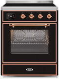 ILVE - 30" Magestic II Series Freestanding Electric Induction Range - Glass Door(s) ILVE - 30" Magestic II Series Freestanding Electric Induction Range - Glass Door(s)