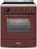 ILVE - 30" Magestic II Series Freestanding Electric Induction Range - Glass Door(s) ILVE - 30" Magestic II Series Freestanding Electric Induction Range - Glass Door(s)