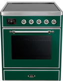 ILVE - 30" Magestic II Series Freestanding Electric Induction Range - Glass Door(s) ILVE - 30" Magestic II Series Freestanding Electric Induction Range - Glass Door(s)