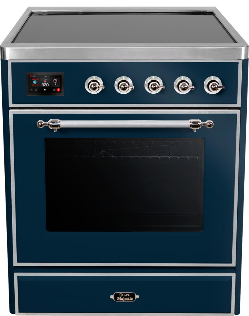 ILVE - 30" Magestic II Series Freestanding Electric Induction Range - Glass Door(s) ILVE - 30" Magestic II Series Freestanding Electric Induction Range - Glass Door(s)
