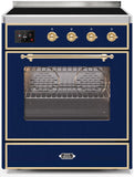 ILVE - 30" Magestic II Series Freestanding Electric Induction Range - Glass Door(s) ILVE - 30" Magestic II Series Freestanding Electric Induction Range - Glass Door(s)