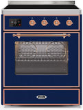 ILVE - 30" Magestic II Series Freestanding Electric Induction Range - Glass Door(s) ILVE - 30" Magestic II Series Freestanding Electric Induction Range - Glass Door(s)