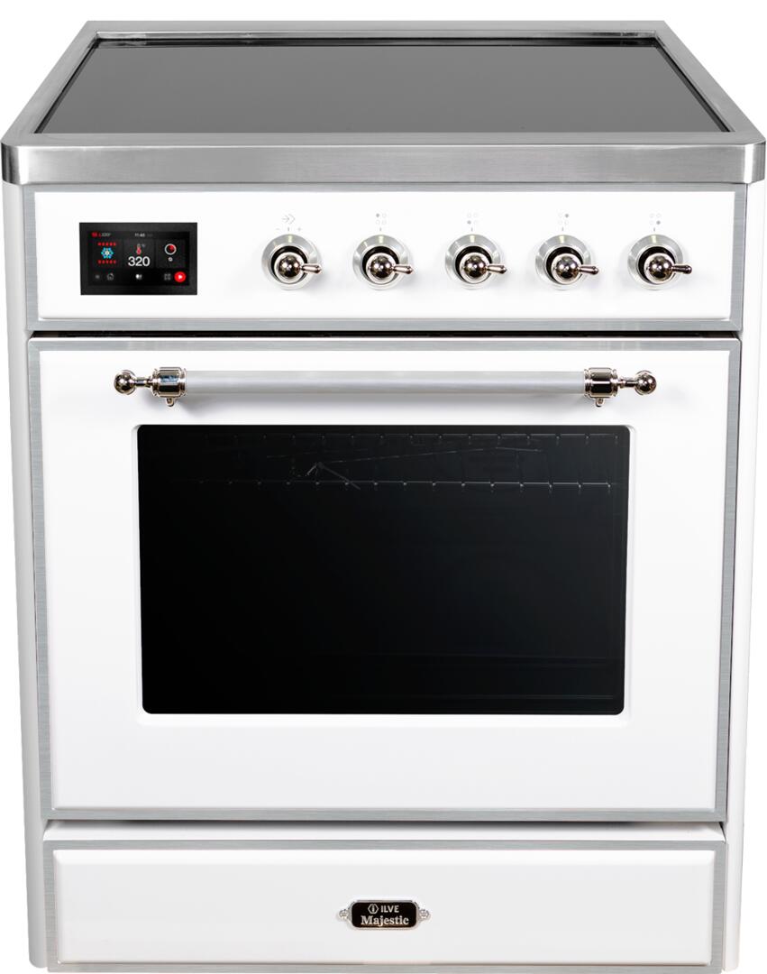 ILVE - 30" Magestic II Series Freestanding Electric Induction Range - Glass Door(s) ILVE - 30" Magestic II Series Freestanding Electric Induction Range - Glass Door(s)
